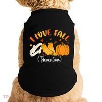Nurse Fall I Love Fall Prevention Fall Physical Therapy Doggie Tank thumb 0