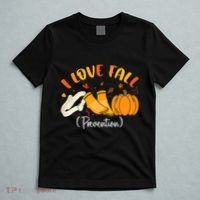 Nurse Fall I Love Fall Prevention Fall Physical Therapy T-Shirt thumb 5