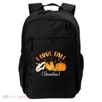 Nurse Fall I Love Fall Prevention Fall Physical Therapy Backpack thumb 0