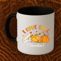Nurse Fall I Love Fall Prevention Fall Physical Therapy Coffee Mug thumb 2