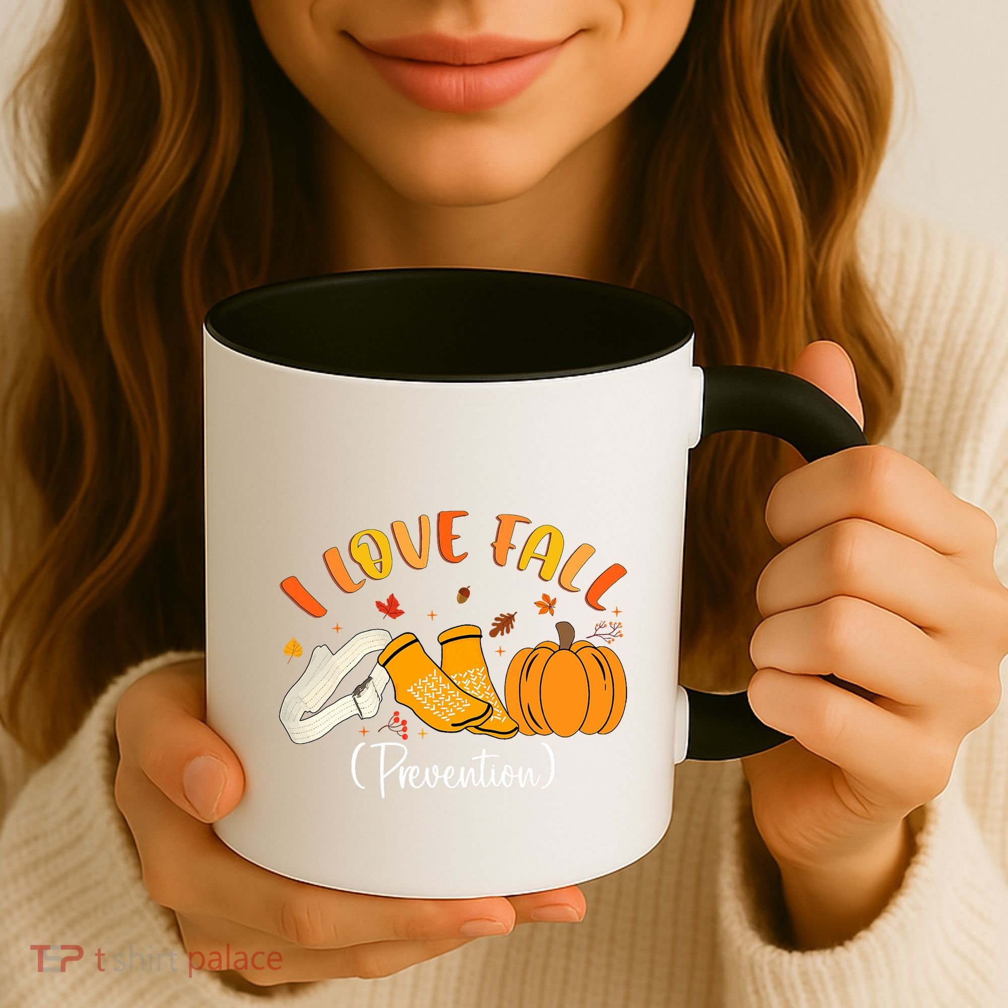 Nurse Fall I Love Fall Prevention Fall Physical Therapy Coffee Mug