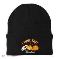 Nurse Fall I Love Fall Prevention Fall Physical Therapy Beanie thumb 0