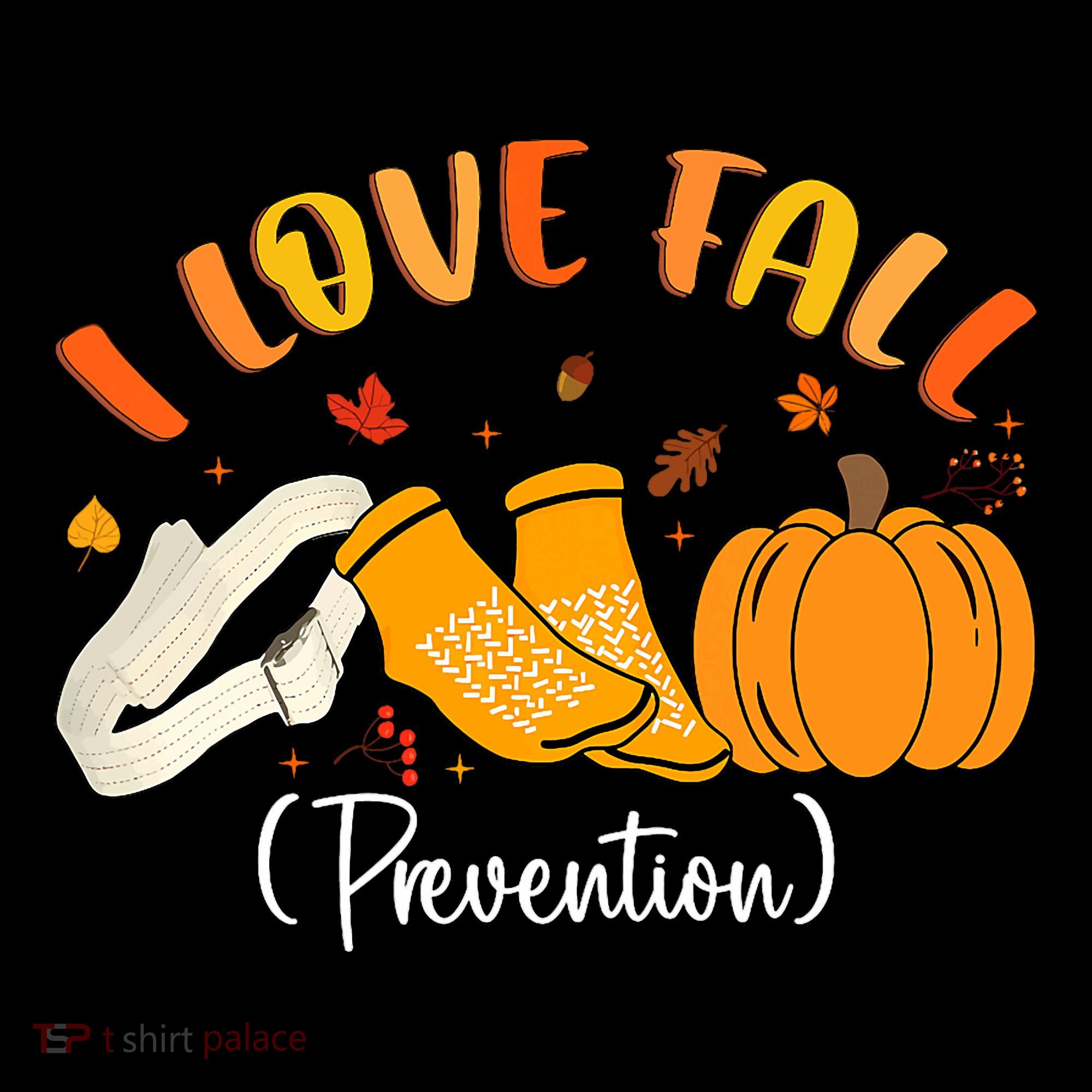 Nurse Fall I Love Fall Prevention Fall Physical Therapy Baby Bodysuit