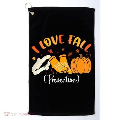 Nurse Fall I Love Fall Prevention Fall Physical Therapy Golf Towel