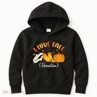 Nurse Fall I Love Fall Prevention Fall Physical Therapy Kids Hoodie thumb 0