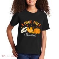 Nurse Fall I Love Fall Prevention Fall Physical Therapy Kids T-Shirt thumb 2