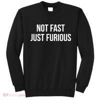 Not Fast Just Furious Sweatshirt thumb 0