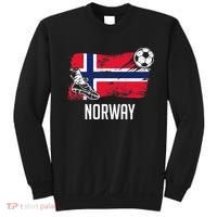Norway Flag Jersey Norwegian Soccer Team Norwegian Premium Sweatshirt thumb 0