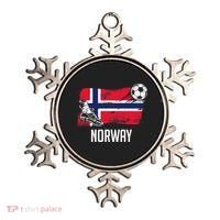 Norway Flag Jersey Norwegian Soccer Team Norwegian Premium Ornament thumb 0