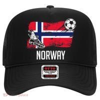 Norway Flag Jersey Norwegian Soccer Team Norwegian Premium Hat thumb 0