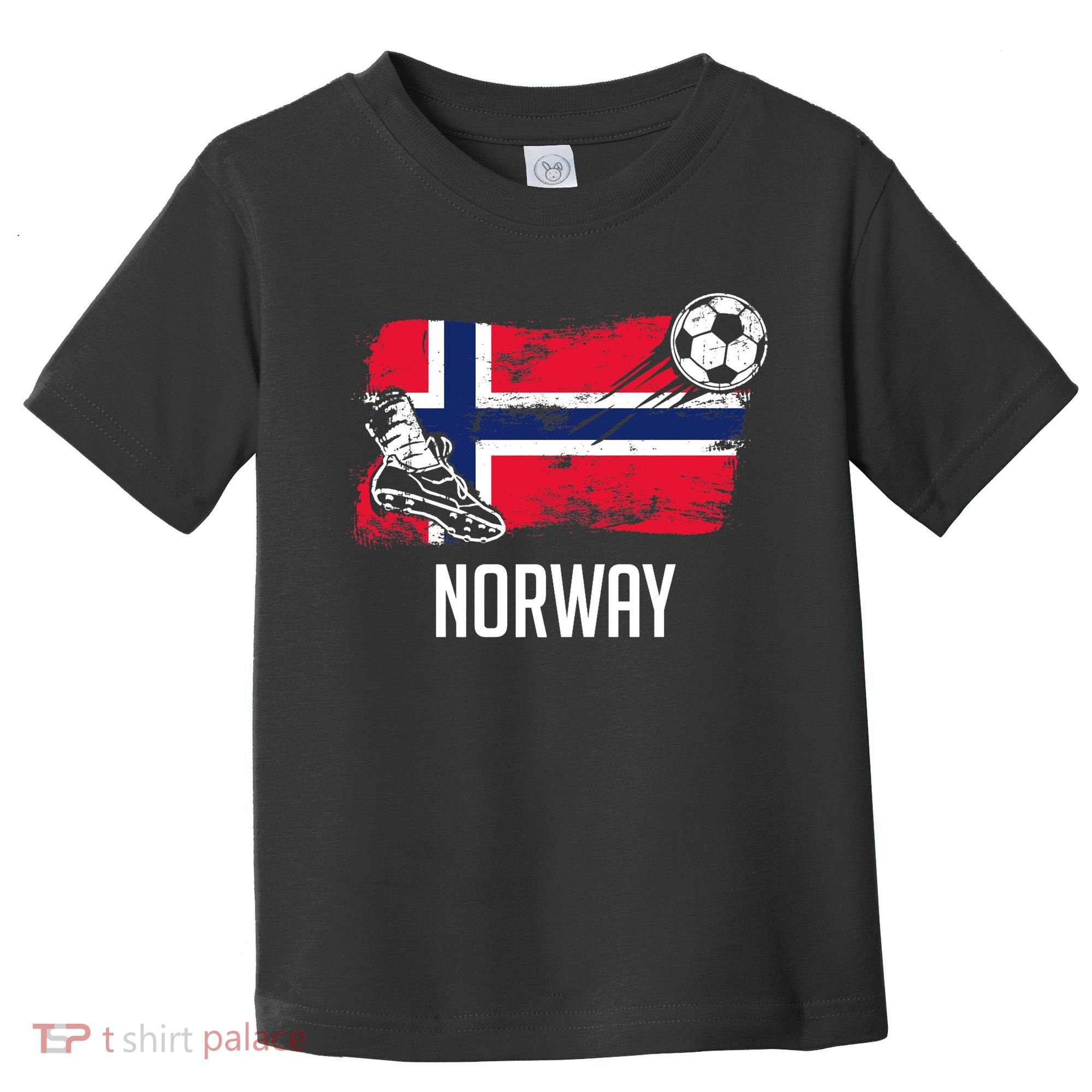 Norway Flag Jersey Norwegian Soccer Team Norwegian Premium Toddler T-Shirt