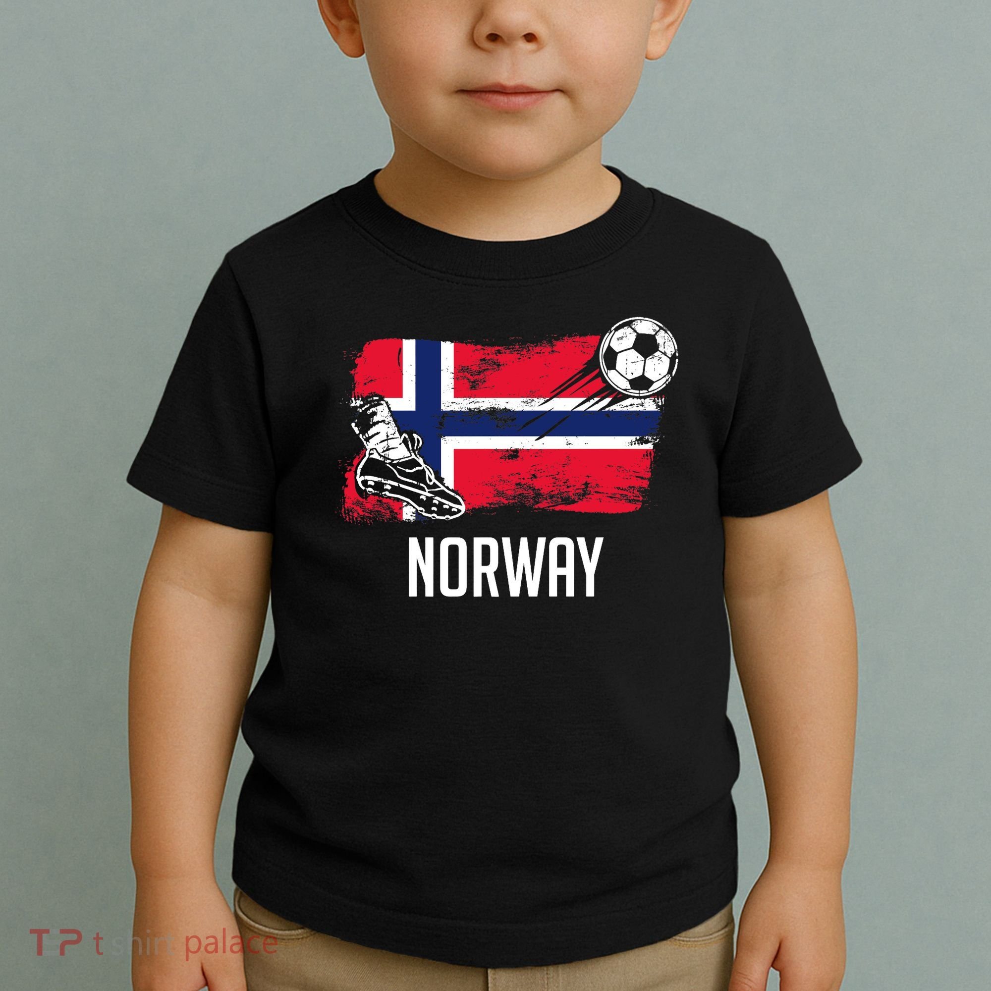Norway Flag Jersey Norwegian Soccer Team Norwegian Premium Toddler T-Shirt