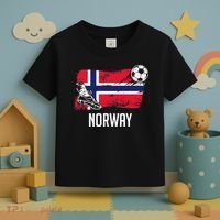 Norway Flag Jersey Norwegian Soccer Team Norwegian Premium Toddler T-Shirt thumb 3