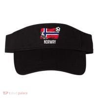 Norway Flag Jersey Norwegian Soccer Team Norwegian Premium Visor thumb 0