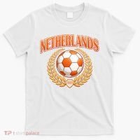 Netherlands Futbol Laurels Soccer Fan Country T-Shirt thumb 0