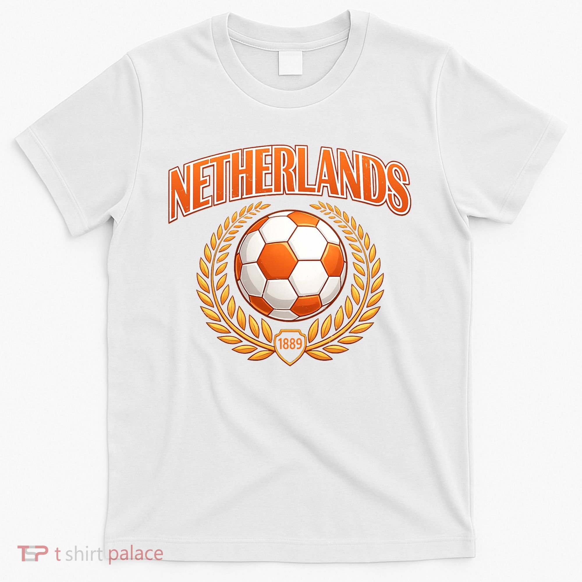 Netherlands Futbol Laurels Soccer Fan Country T-Shirt
