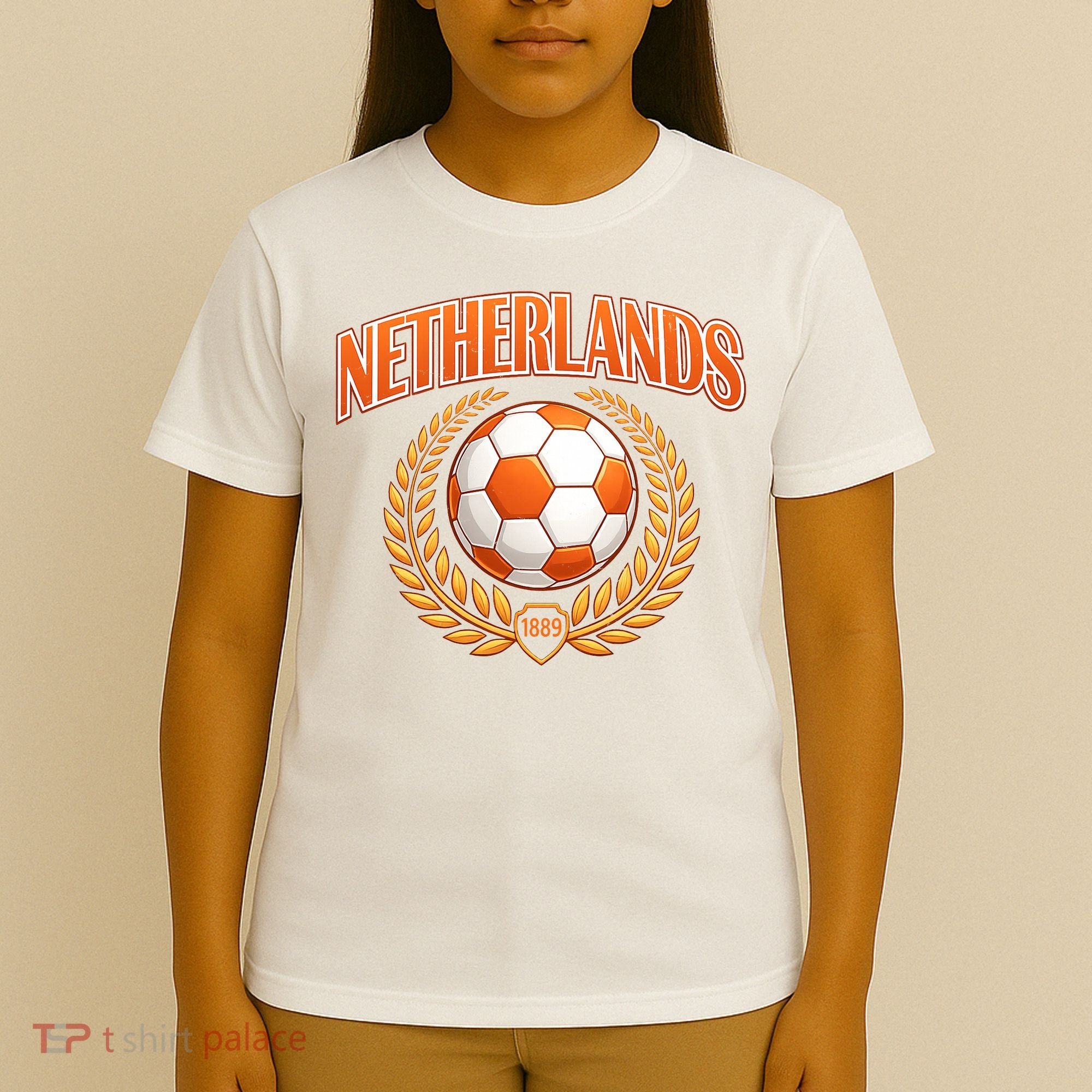 Netherlands Futbol Laurels Soccer Fan Country T-Shirt
