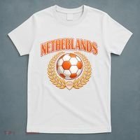 Netherlands Futbol Laurels Soccer Fan Country T-Shirt thumb 5