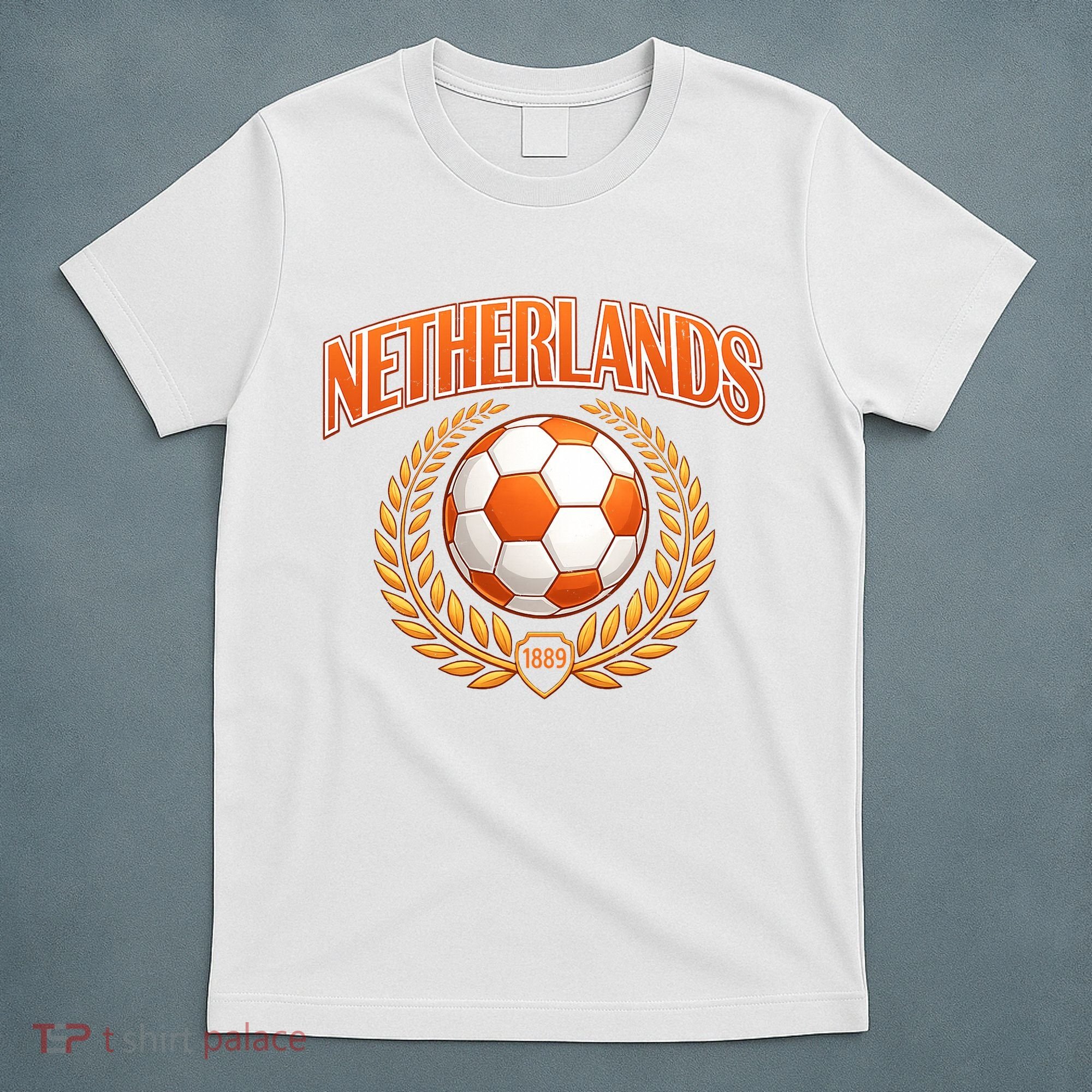 Netherlands Futbol Laurels Soccer Fan Country T-Shirt