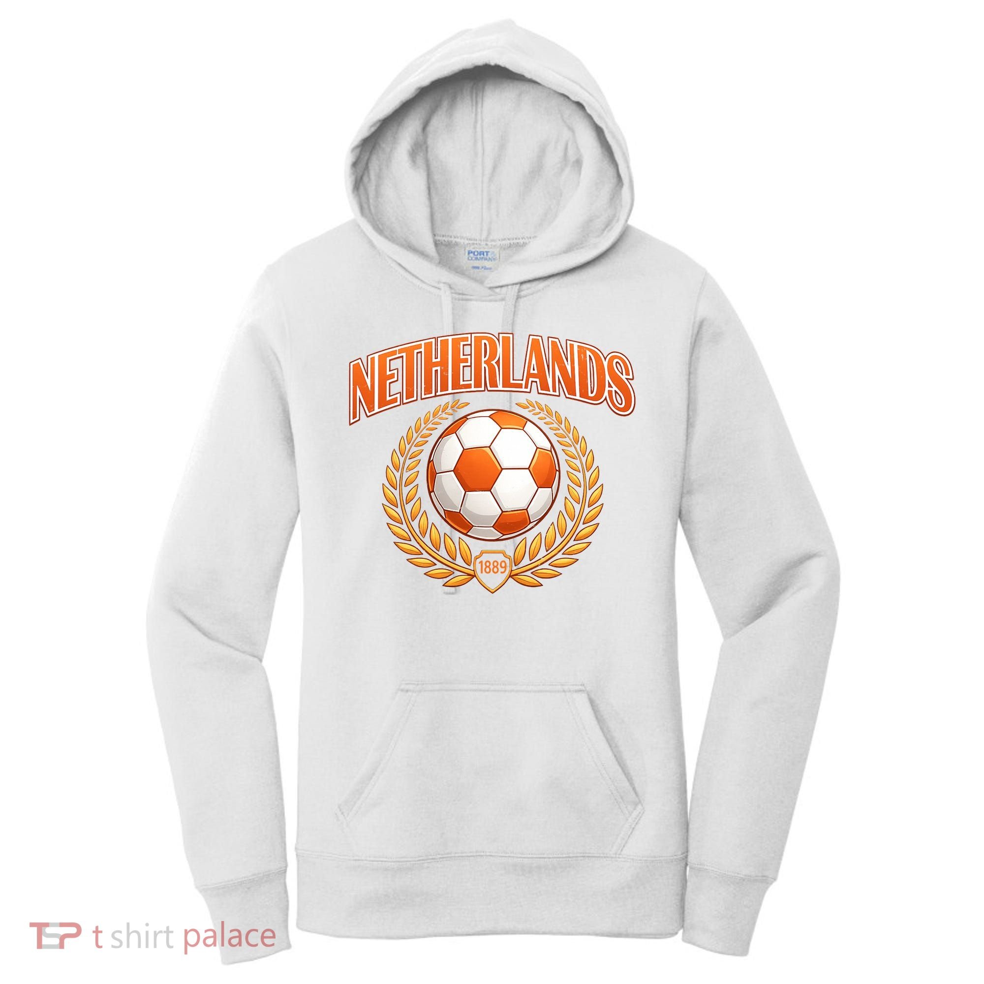 Netherlands Futbol Laurels Soccer Fan Country Women's Hoodie