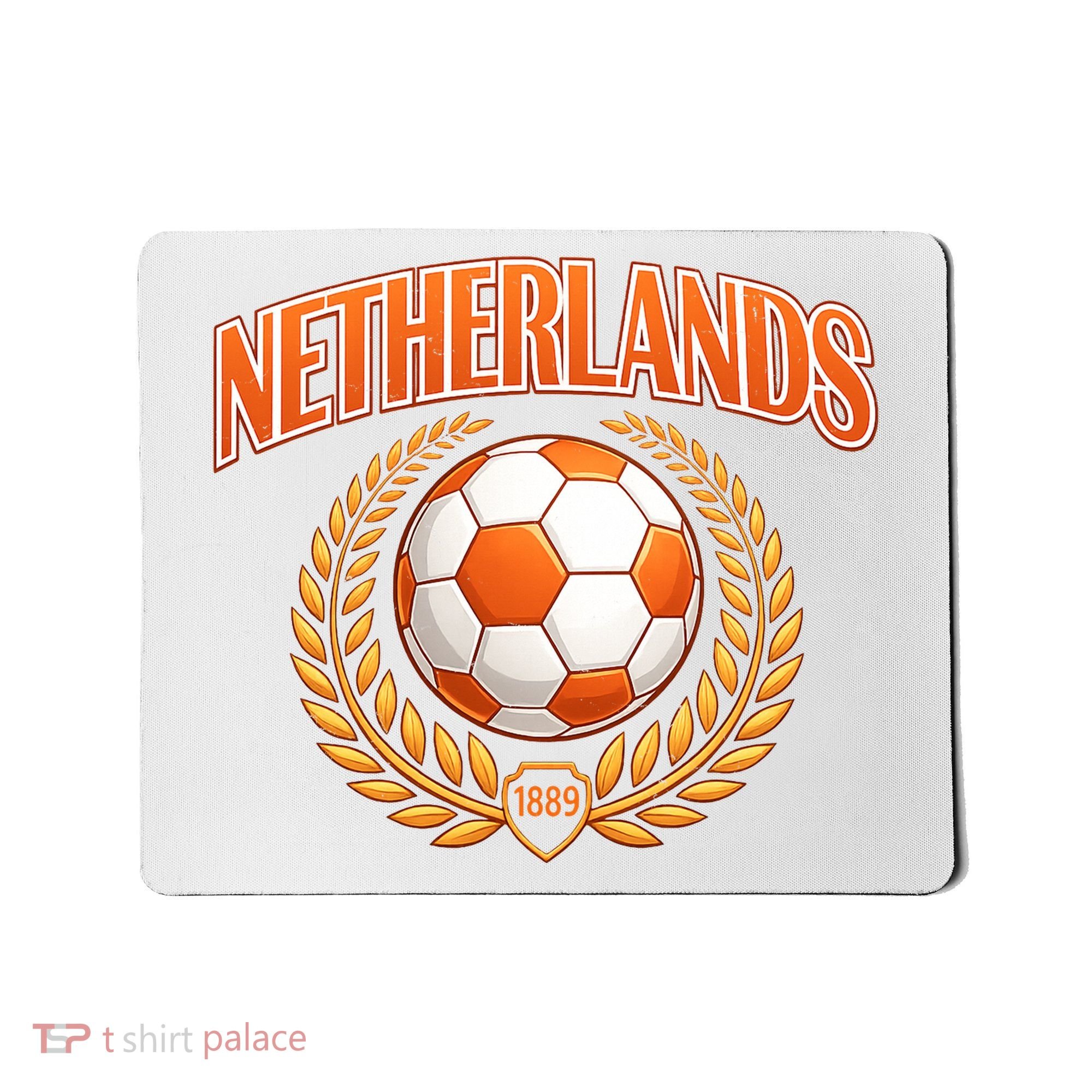 Netherlands Futbol Laurels Soccer Fan Country Mousepad