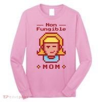 Non Fungible Mom NFT Long Sleeve Shirt thumb 0
