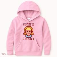 Non Fungible Mom NFT Kids Hoodie thumb 0