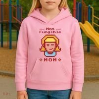 Non Fungible Mom NFT Kids Hoodie thumb 3