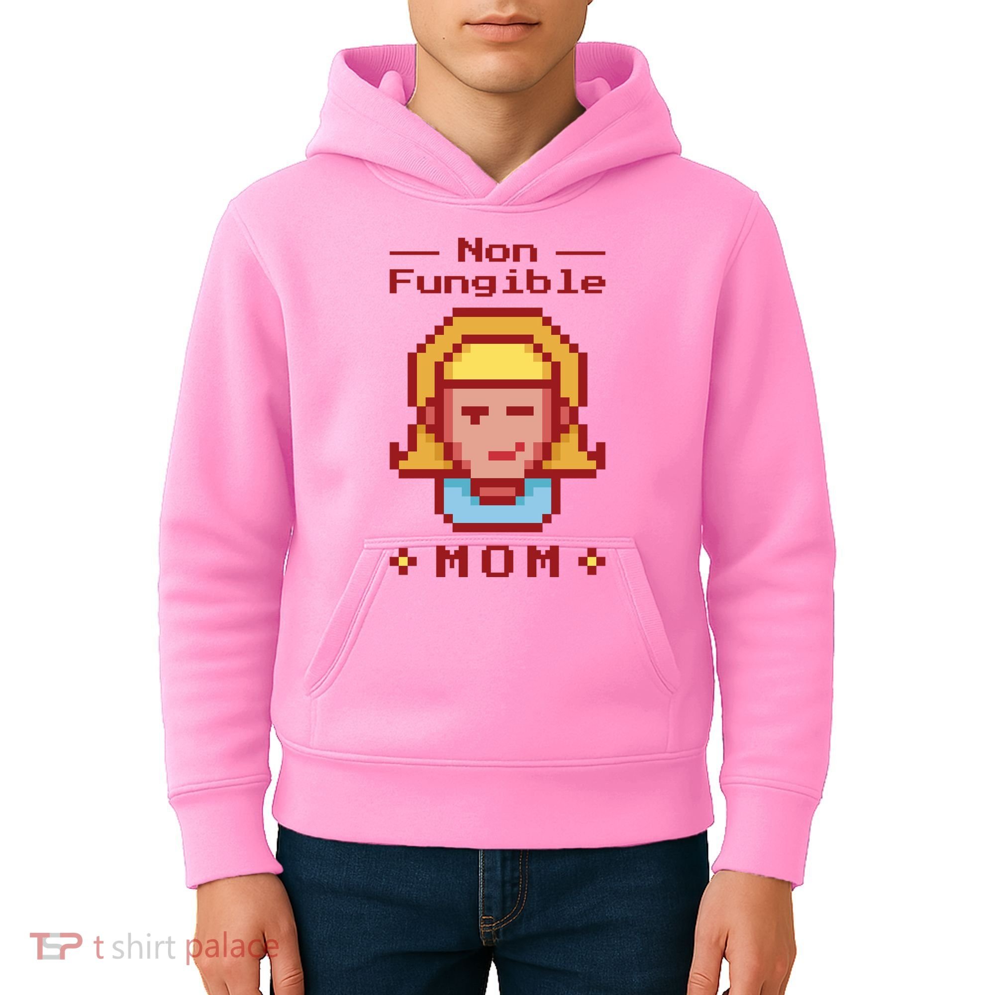 Non Fungible Mom NFT Kids Hoodie