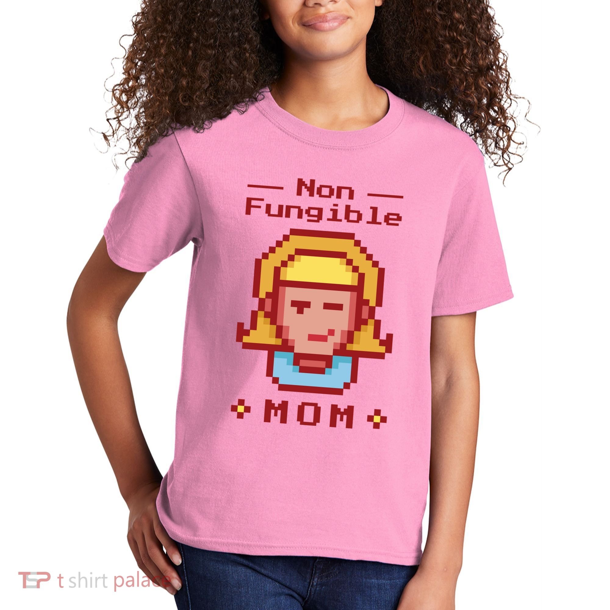 Non Fungible Mom NFT Kids T-Shirt