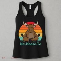 Namoosete Funny Moose And Yoga Pun Workout Women's Tank Top thumb 3