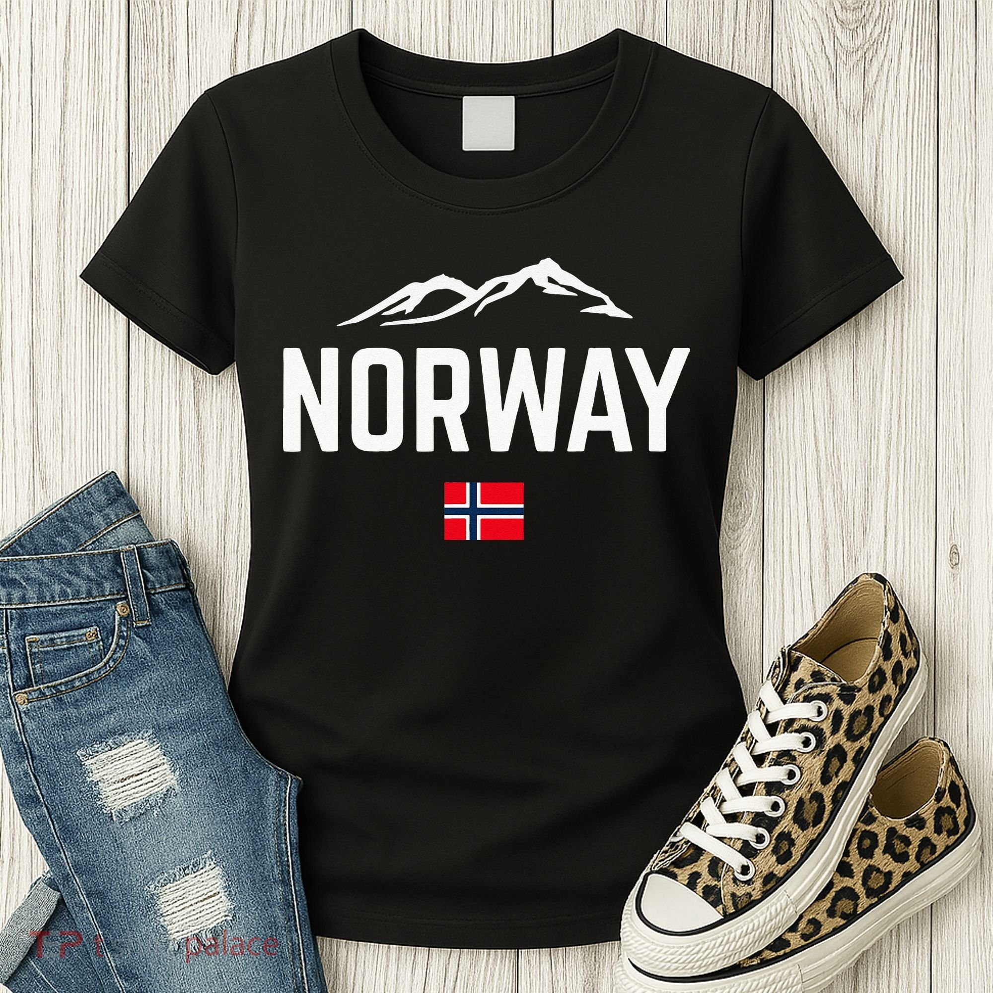 NORWAY Flag Men Women Kids NORWAY Women's T-Shirt
