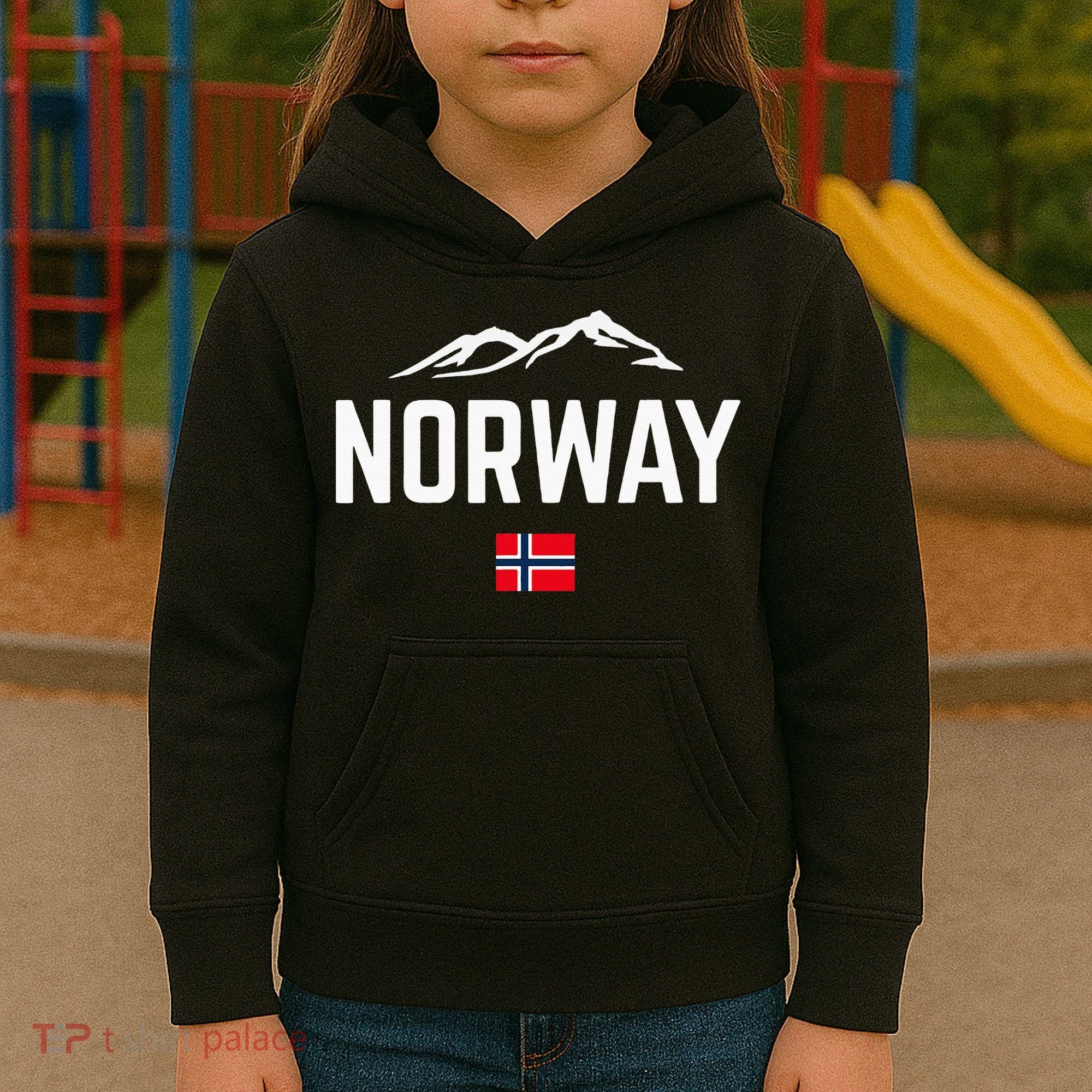 NORWAY Flag Men Women Kids NORWAY Kids Hoodie
