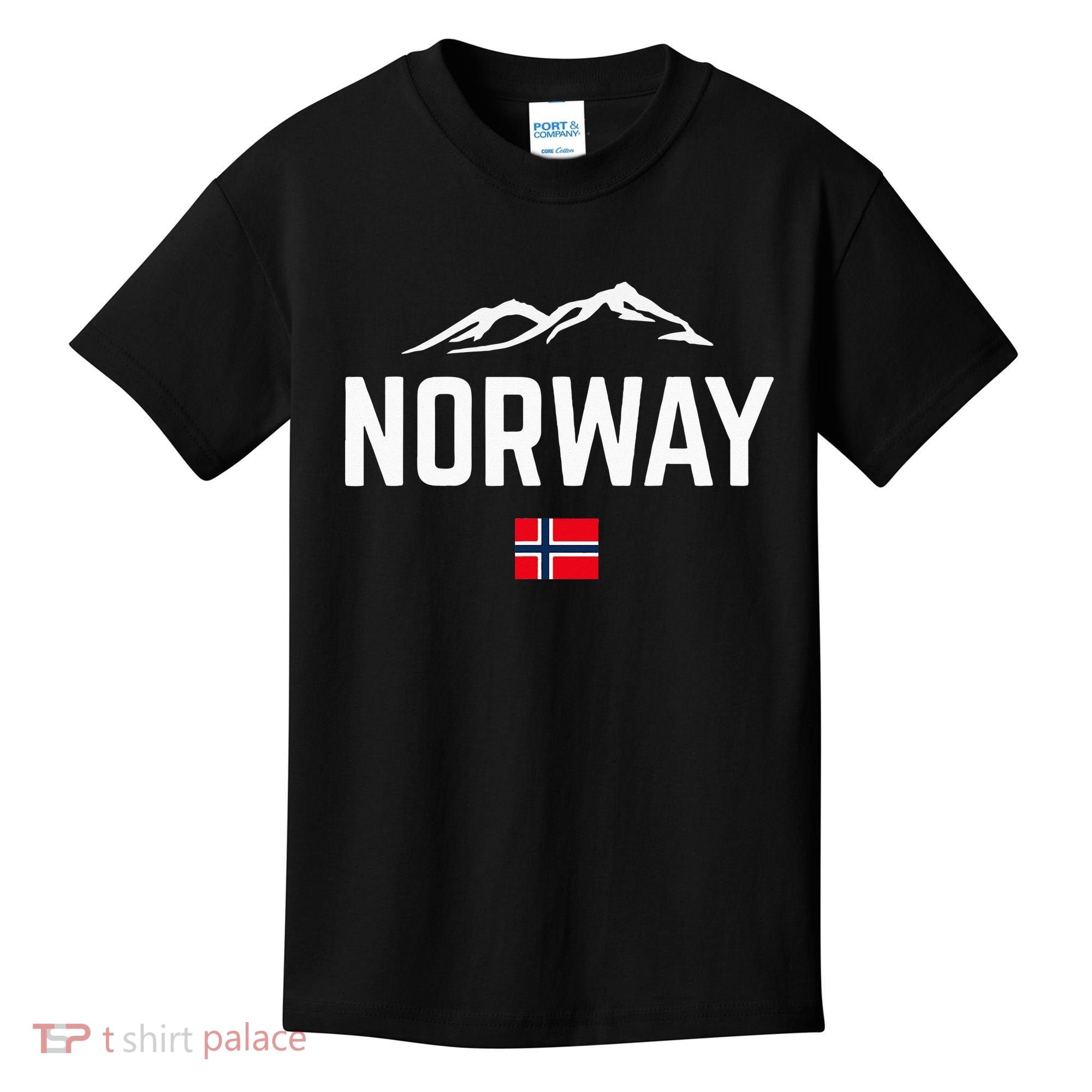 NORWAY Flag Men Women Kids NORWAY Kids T-Shirt
