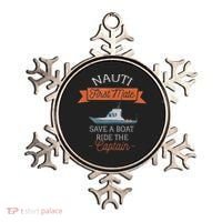 Nauti First Mate Save A Boat Ride The Captain Ornament thumb 0