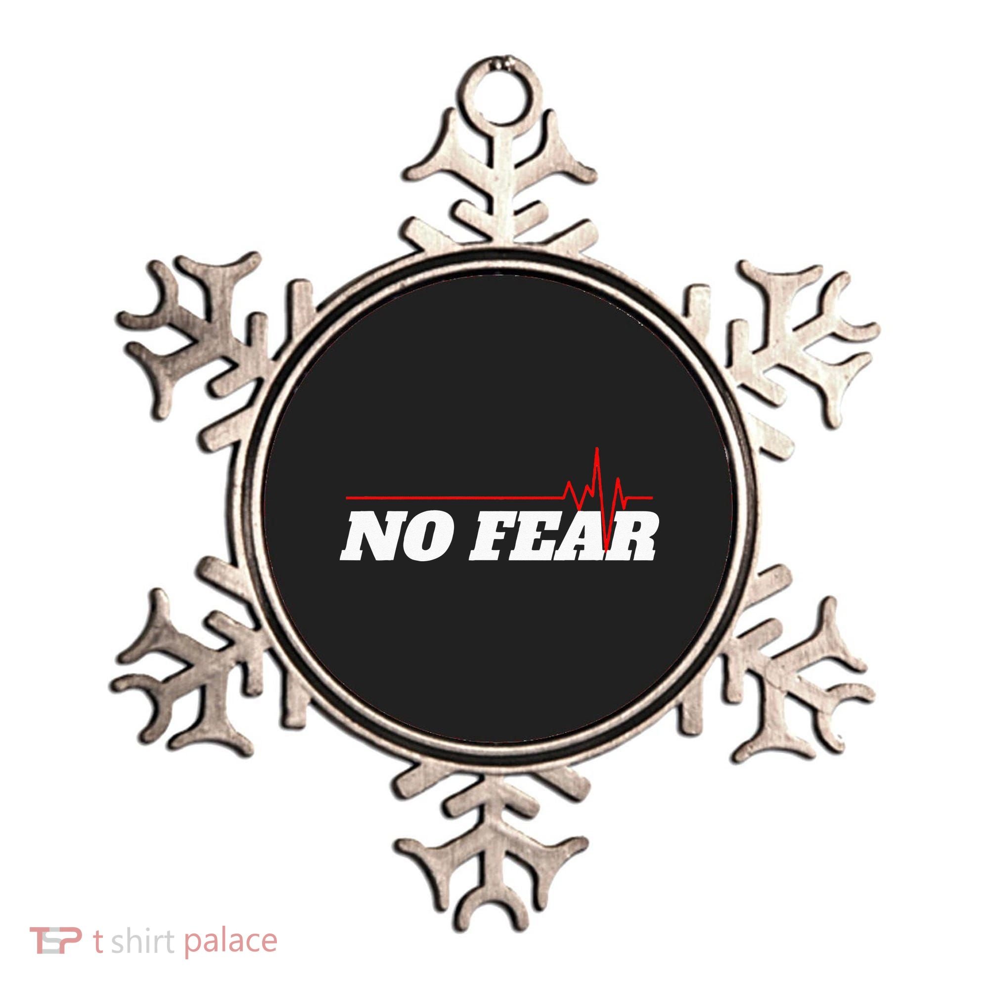No Fear Motivation Ornament