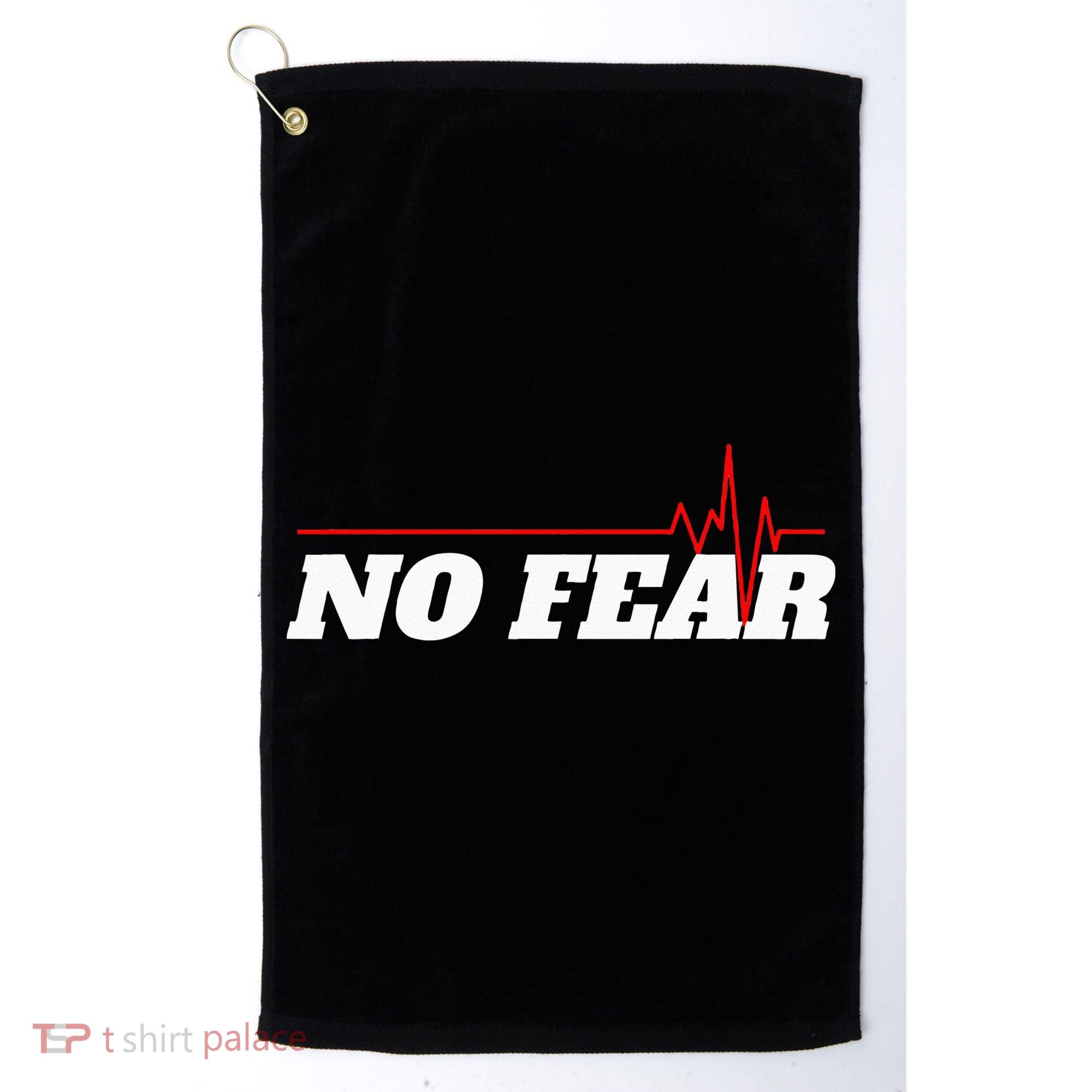 No Fear Motivation Golf Towel