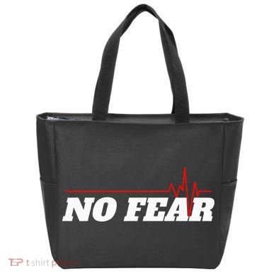 No Fear Motivation Tote Bag