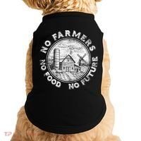 No Farmers No Food No Future Great Gift Doggie Tank thumb 0
