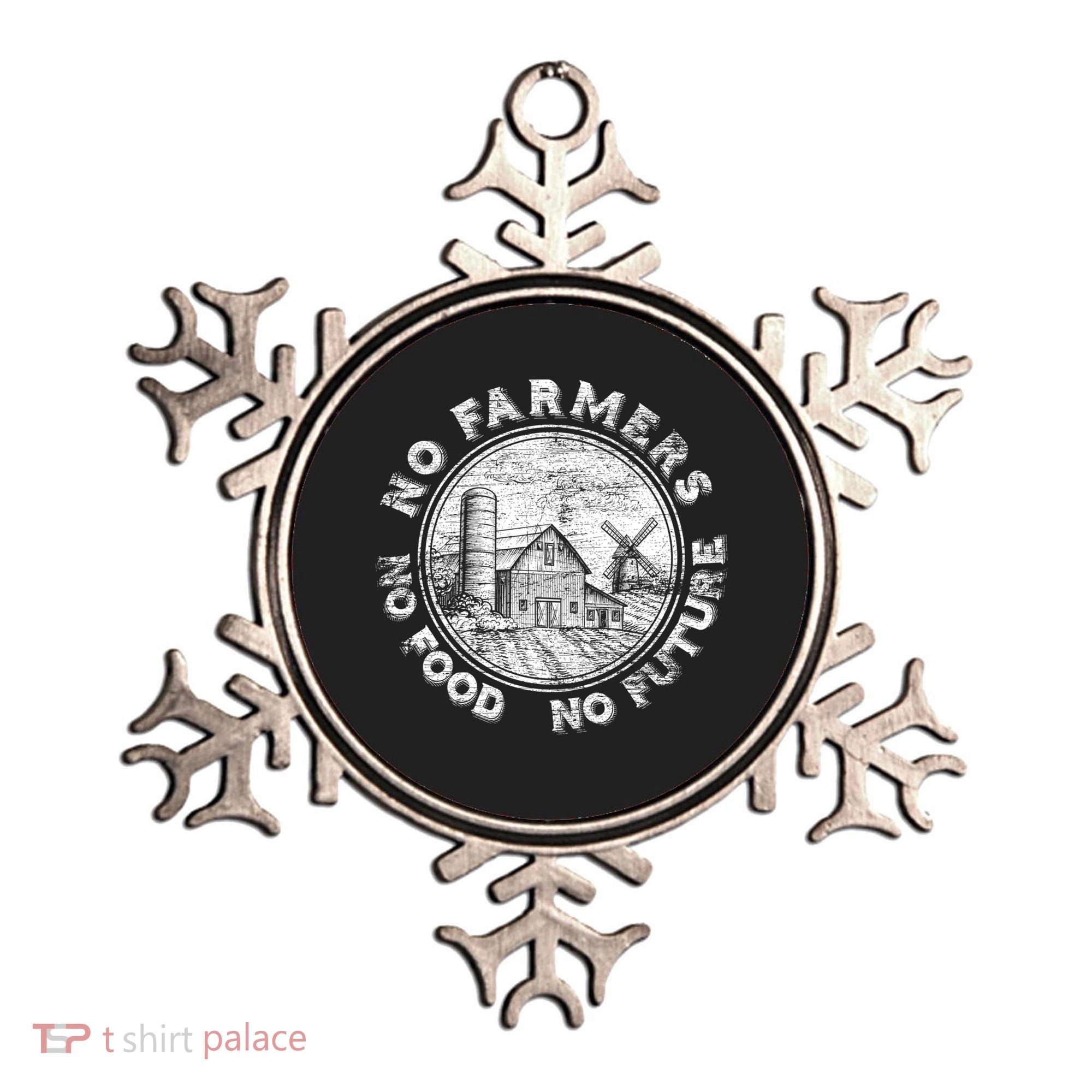 No Farmers No Food No Future Great Gift Ornament