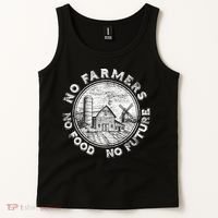 No Farmers No Food No Future Great Gift Tank Top thumb 2