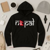 Nepal Flag Hoodie thumb 3