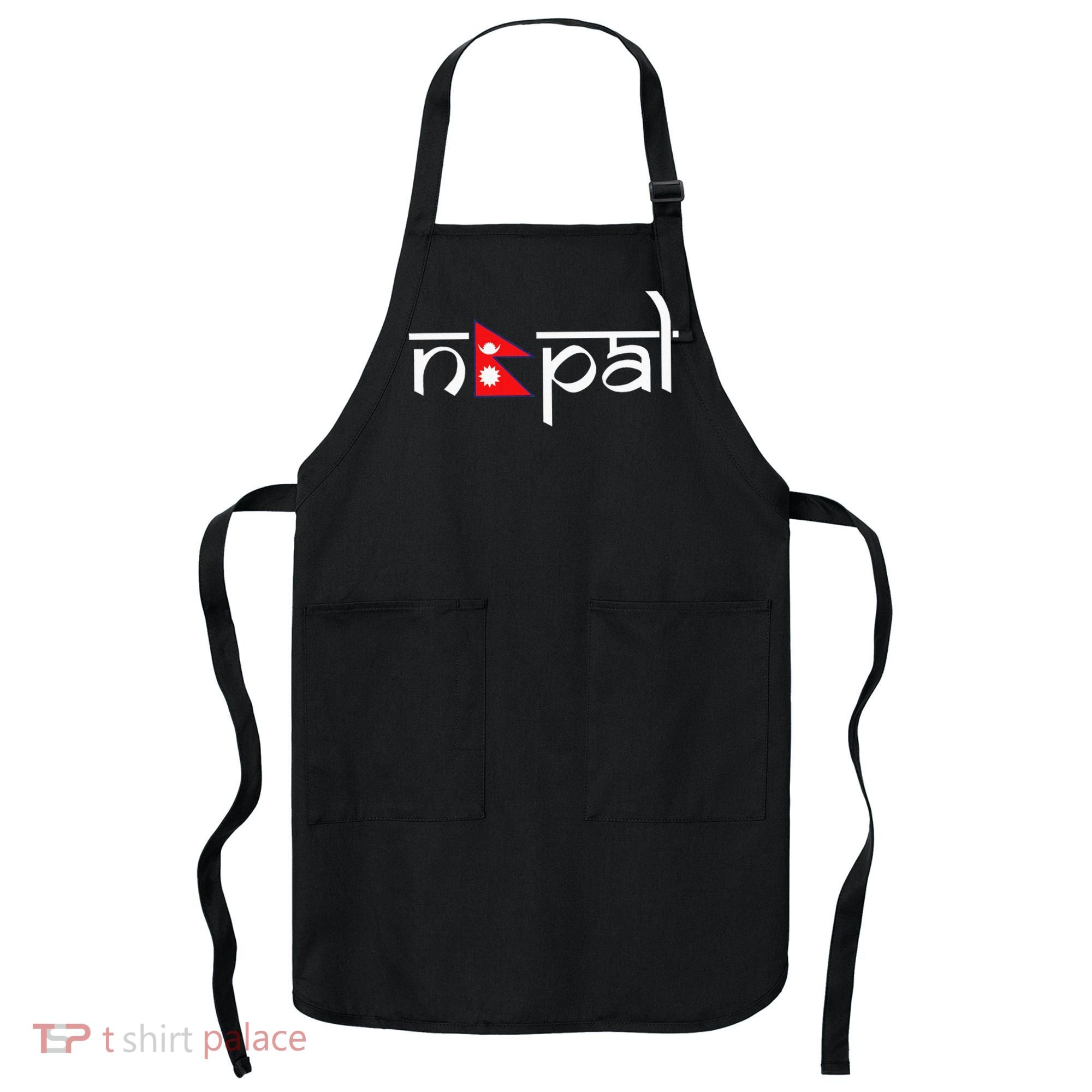 Nepal Flag Apron