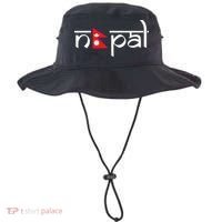 Nepal Flag Bucket Hat thumb 0