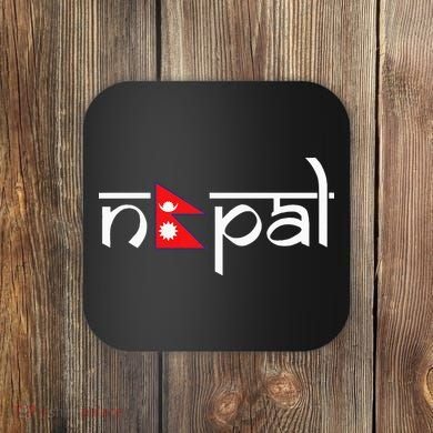 Nepal Flag Coaster