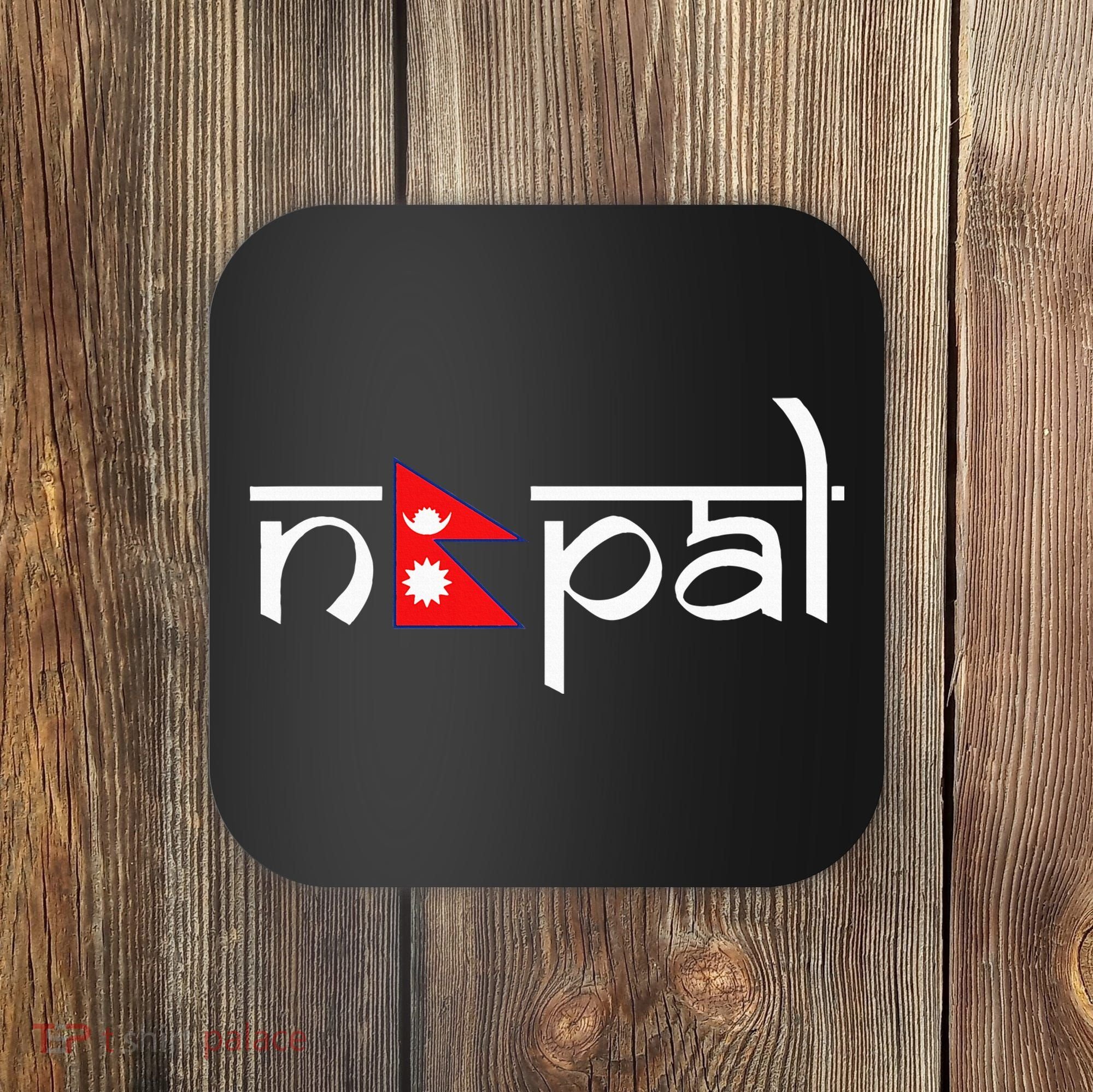 Nepal Flag Coaster