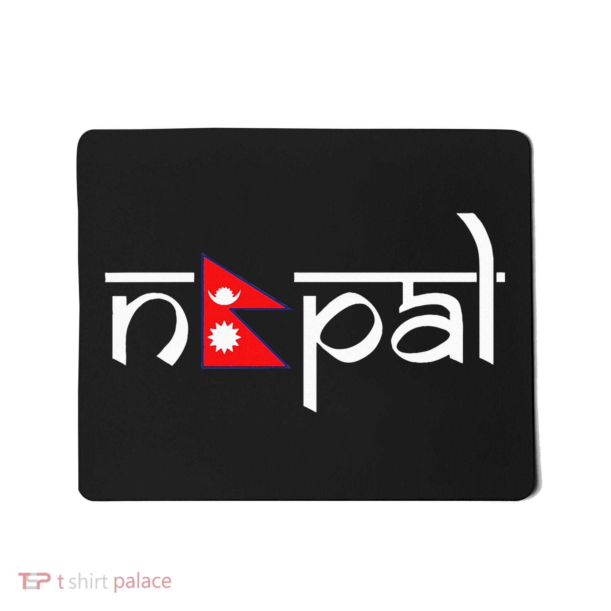 Nepal Flag Mousepad
