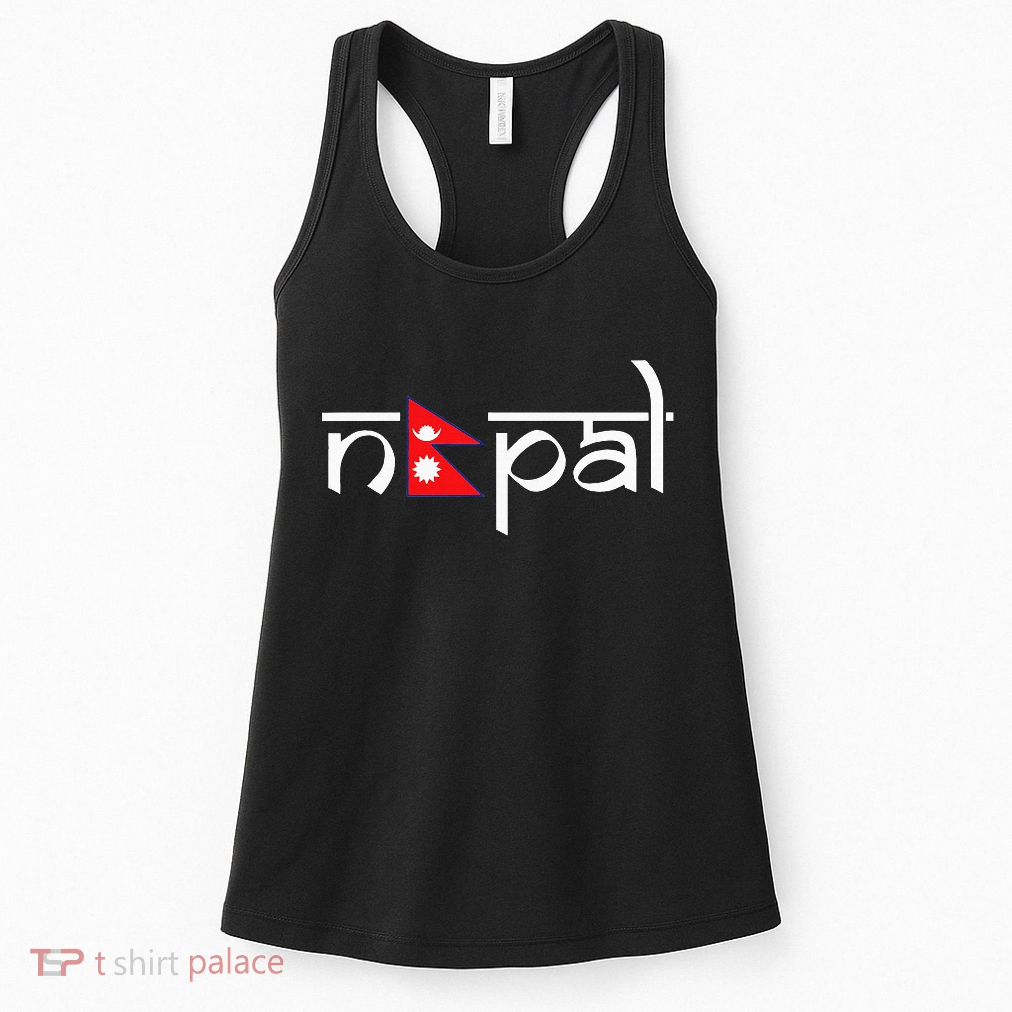 Nepal Flag Women's Tank Top