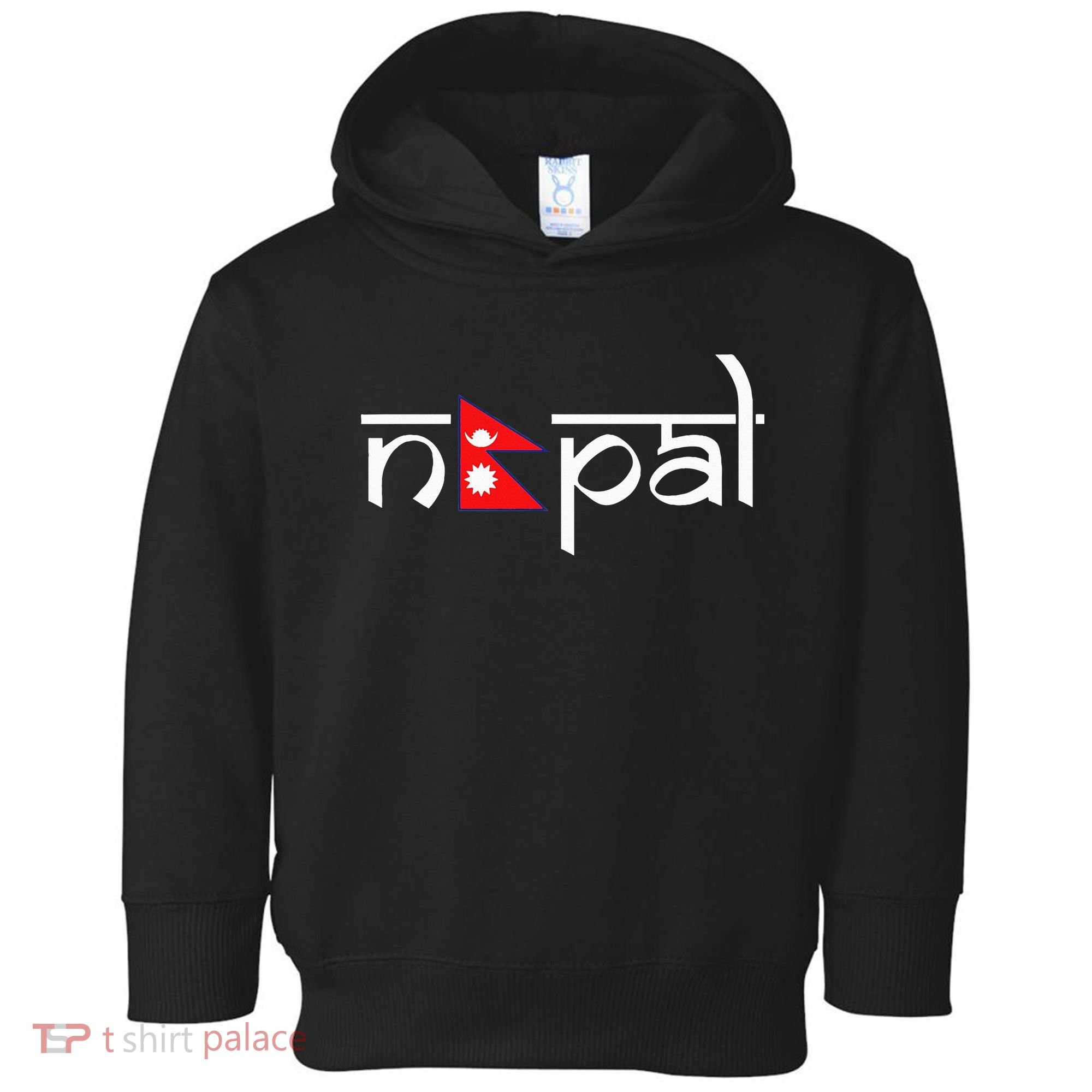 Nepal Flag Toddler Hoodie