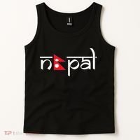 Nepal Flag Tank Top thumb 2